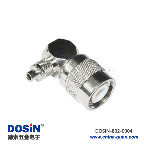 tnc型連接器射頻同軸彎式公頭壓接線纜RG58_RG59_RG6_RG174 tnc型連接器射頻同軸彎式公頭壓接線纜RG58_RG59_RG6_RG174