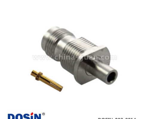 優(yōu)質(zhì)射頻同軸連接器tnc直式穿墻式焊接母頭