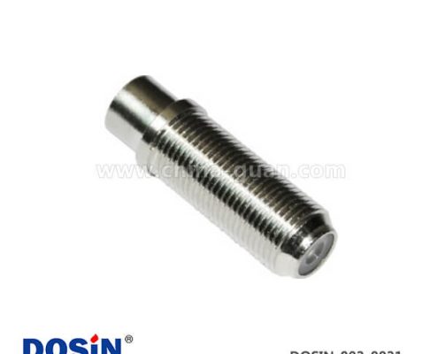 f母頭視頻接頭加長型直式穿墻母頭射頻同軸連接器