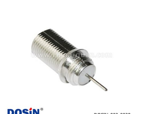 有線電視母頭接線F型直式RF射頻同軸連接器接線