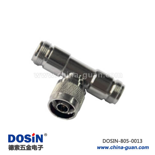 同軸射頻線轉(zhuǎn)接頭T型n型公頭轉(zhuǎn)兩個(gè)n型母頭
