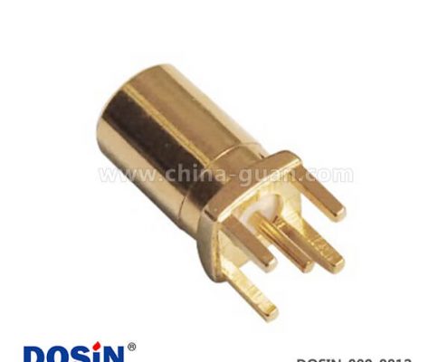 mmcx接口直式鍍金 RF射頻同軸連接器 PCB板