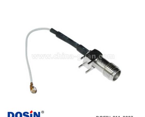 IPX U.FL射頻同軸跳線線材接SMA彎插母頭