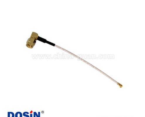 sma彎公頭rg316射頻同軸線材接ipex