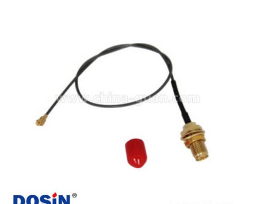 sma頭穿墻防水射頻同軸線材接u.fl配件