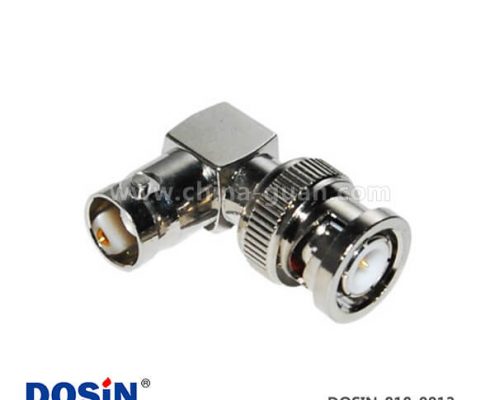 bnc公頭轉(zhuǎn)母頭彎式射頻同軸連接器