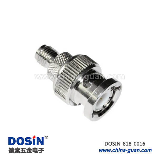 bnc 連接器公頭轉(zhuǎn)SMA母頭直通式連接器