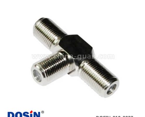 rf接頭F三通母頭轉(zhuǎn)接頭連接器