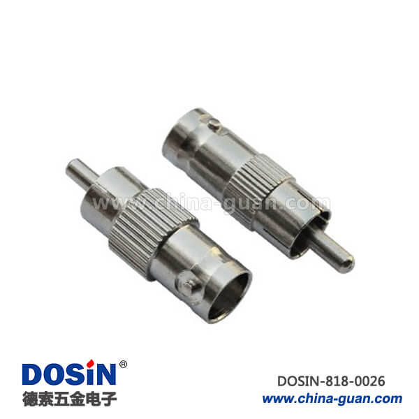 視頻 接頭直式BNC同軸母頭轉(zhuǎn)RCA公頭