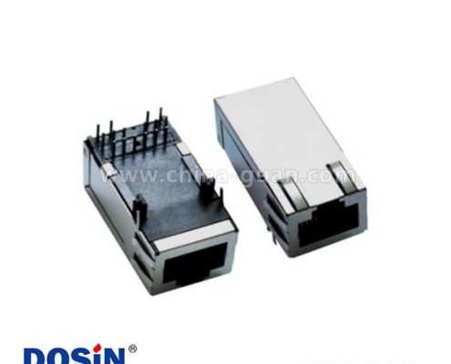 1.3英寸RJ45連接器帶屏蔽EMI彈片