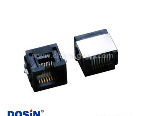 RJ45連接器8P8C SMT型屏蔽PH5.46mm