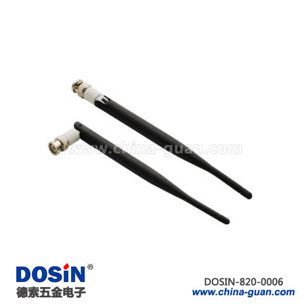 無線CDMA外置天線黑色橡膠外殼接bnc插頭