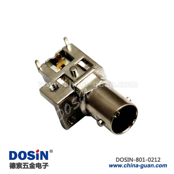801-0212 bnc母頭射頻同軸連接器PCB板 定制