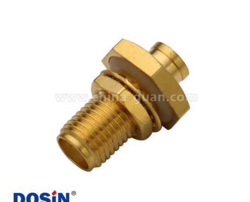 sma防水直式穿墻線纜UT141連接器接頭母頭