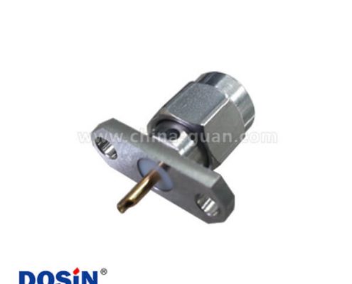 sma 連接器直式2孔法蘭盤公頭