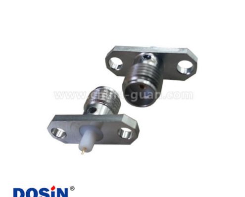 sma直式法蘭盤射頻同軸連接器有線電視頭母頭