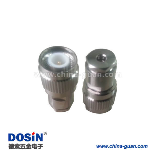 DOSIN-802-1005 tnc公頭連接器螺母鎖緊線纜RG316,174有線電視插頭