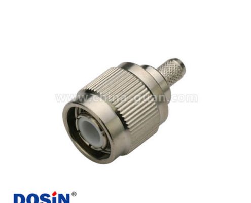 tnc射頻連接器反極直式插頭壓接同軸線纜RG400