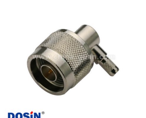 N型連接器同軸線纜RG316D/S彎式壓接公頭