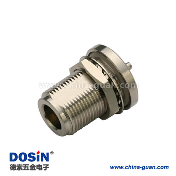 n型直式防水母頭接RG142,400,223射頻同軸電纜