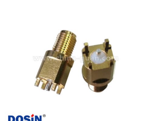 SMA接頭直式隔板SMApcb連接器母頭