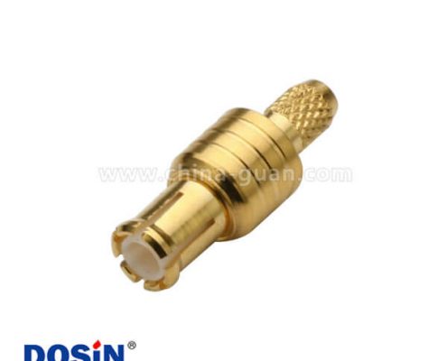 mcx壓接式直式公頭連接器接同軸電纜視頻線RG316S,174,188