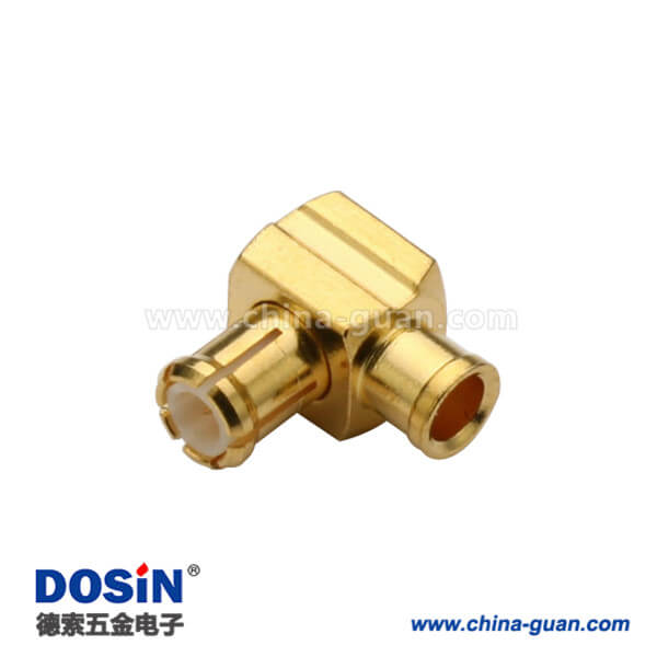 DOSIN-809-1012 mcx連接器焊接彎式接線UT047同軸電纜接頭