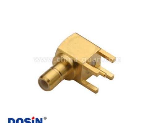 smb彎插鍍金母頭連接器pcb電路板