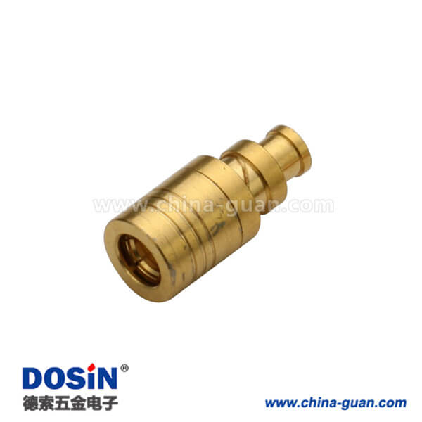 smb連接器直式焊接公頭同軸線纜UT085