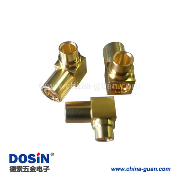 彎式smb公頭有線電視連接器同軸電纜UT141