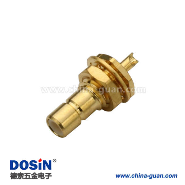 smb接頭母頭RF連接器面板安裝電視線