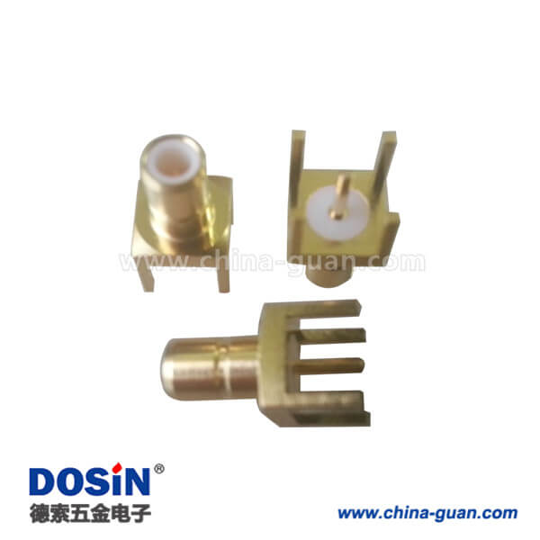 smb母頭插座pcb連接器直插同軸連接器