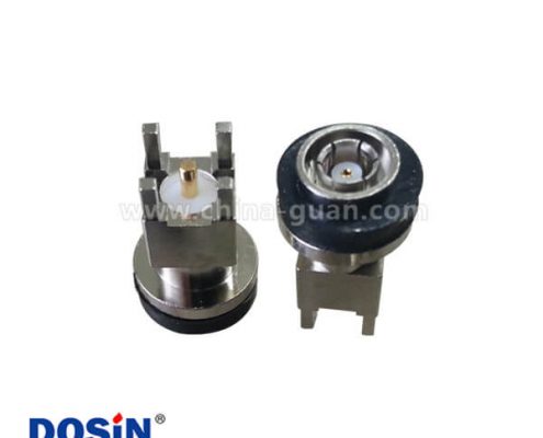 smb直式pcb公頭接射頻板射頻同軸連接器