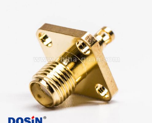 SMA-1.13線母頭接線焊接直式法蘭安裝