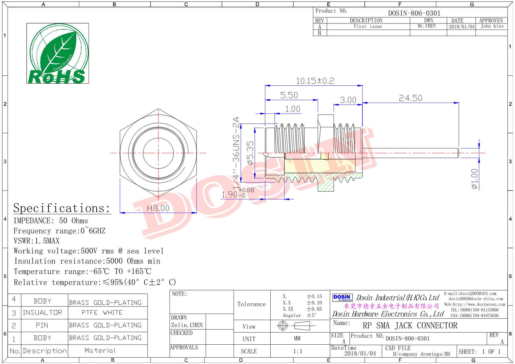 SMA型90度四腳插座母頭接PCB板，專業(yè)電子零配件批發(fā)零售，品牌制造商原廠直發(fā)價格，30天無憂退換貨，限時滿百包郵。