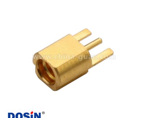 MMCX連接器直式沉板有線電視頭母頭