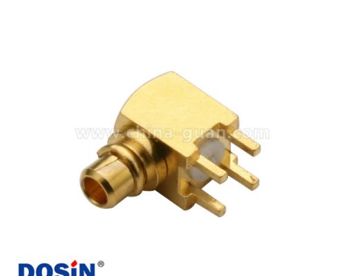 mmcx彎插式PCB公頭板端連接器