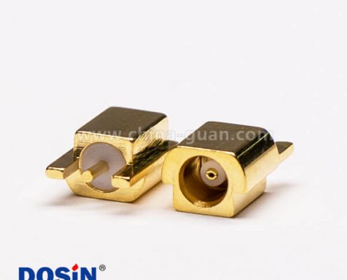 貼片mcx射頻接頭母頭直式鍍金接PCB板