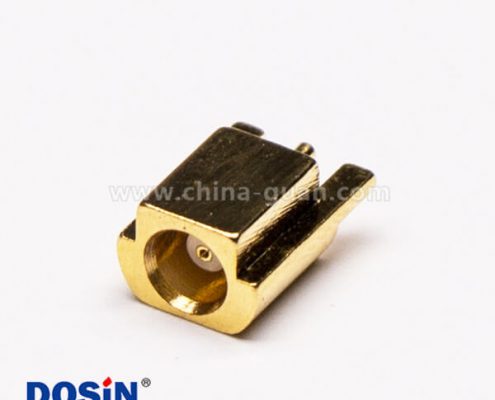 貼片mcx射頻接頭母頭直式鍍金接PCB板