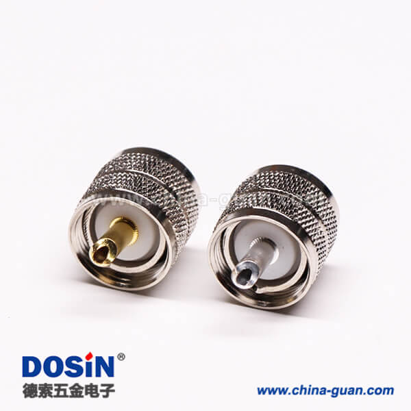 2-2 uhf連接器公頭直式壓接式UHF-C-J5接線(xiàn)