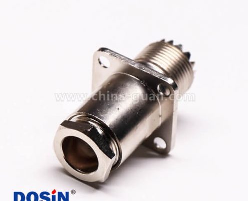 uhf母頭法蘭安裝UHF-KF7直式接面板