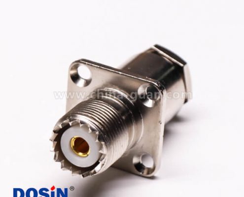 uhf母頭法蘭安裝UHF-KF7直式接面板