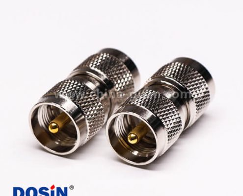 UHF轉(zhuǎn)接頭直式UHF-JJ公轉(zhuǎn)公同軸電纜