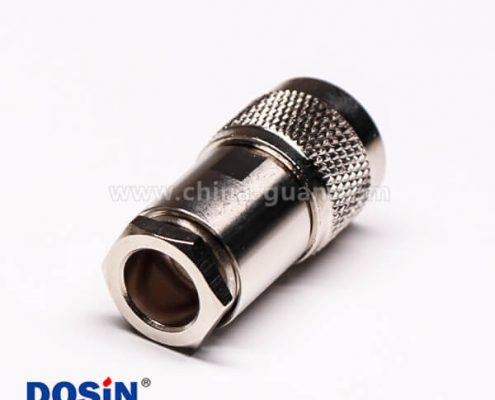 uhf射頻同軸連接器UHF-SL16-K9公頭螺母鎖緊接線