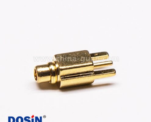 MMCX插座接PCB板鍍金沉板直式公頭