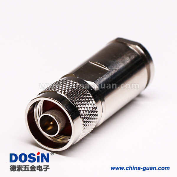 優(yōu)質(zhì)射頻同軸連接器N型直式公頭螺母鎖緊