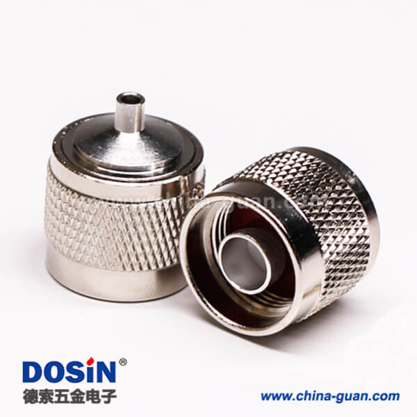 54-2 N型射頻同軸連接器系列直式公頭公針焊接式接線