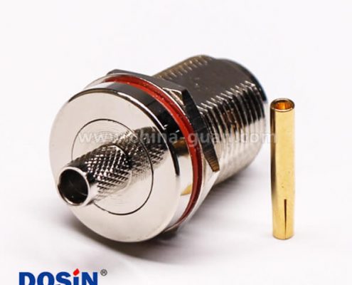 防水接頭連接器N型直式母頭穿墻防水壓接