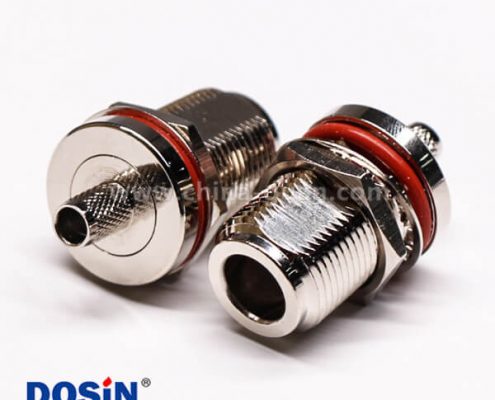 防水接頭連接器N型直式母頭穿墻防水壓接