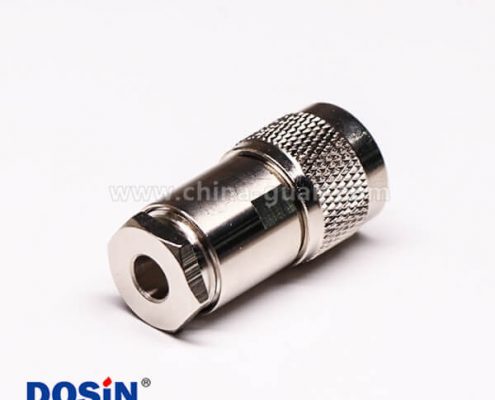 uhf公頭連接器同軸接線纜直式金針UHF-50KY